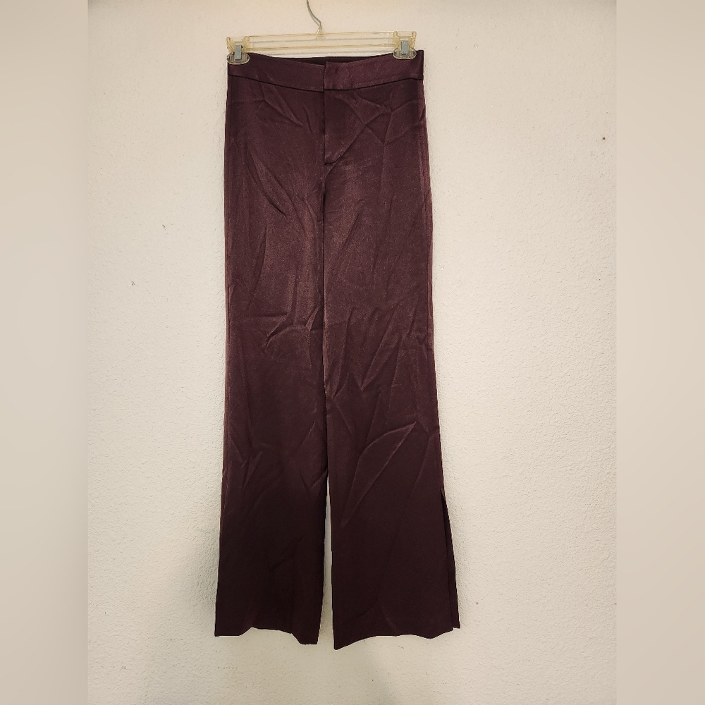 Alice + Olivia Burgundy Pants